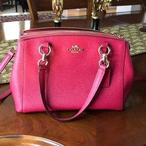 Rose Coach Handbag